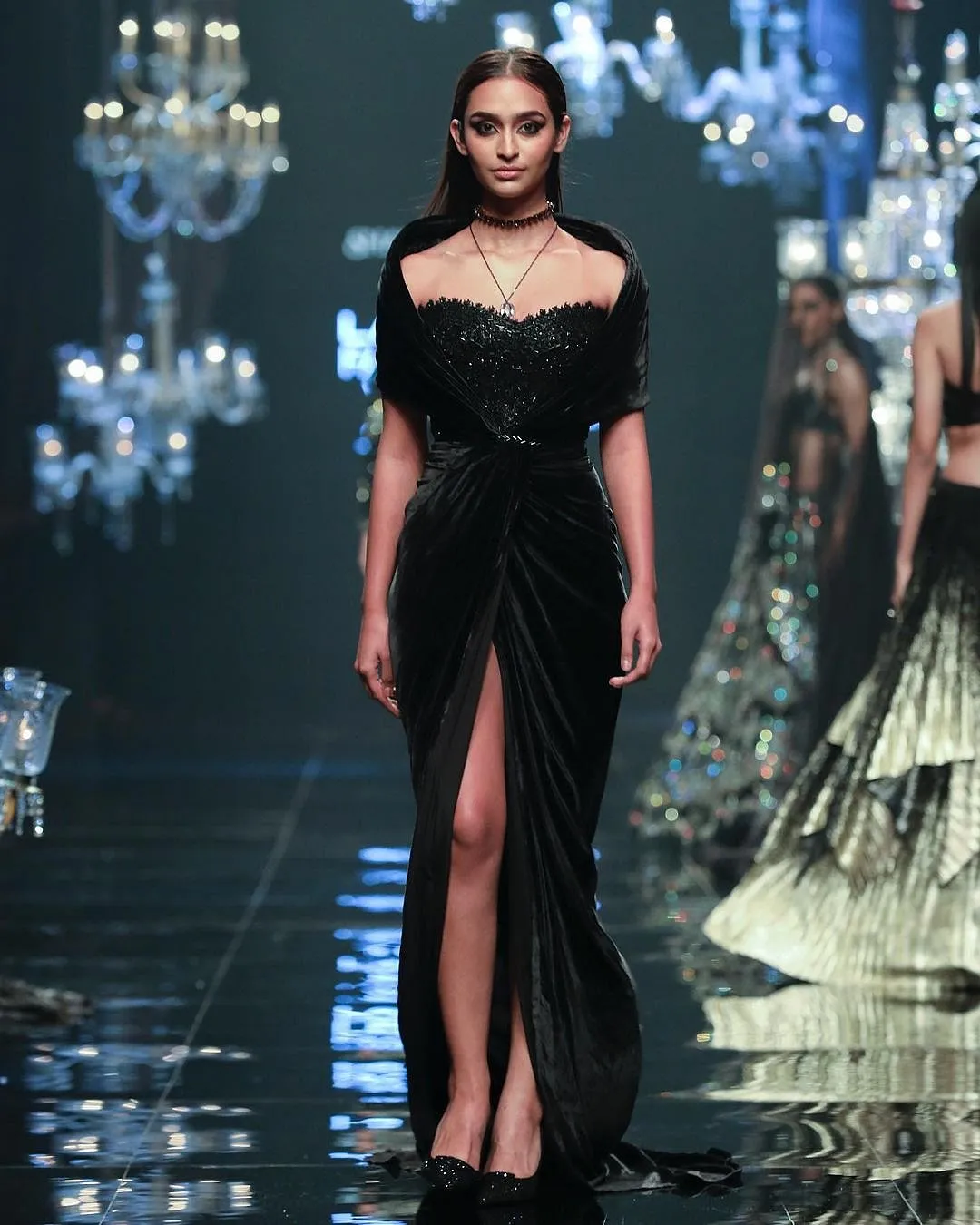 “In the current socio-political climate, there is a sense of rebellion amongst the youth...  it only was a matter of time that goth fashion made a comeback,” says Shantnu & Nikhil 