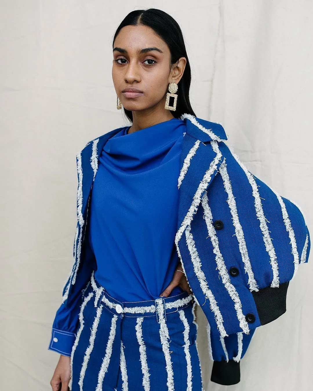 “The price of a garment produced by a homegrown brand is often higher than off-the-rack clothing by a high-street brand because we are inclined towards working with ethically-sourced raw materials, and bringing back local techniques of production which are more expensive processes,” says Gursi Singh, co-founder of Lovebirds 