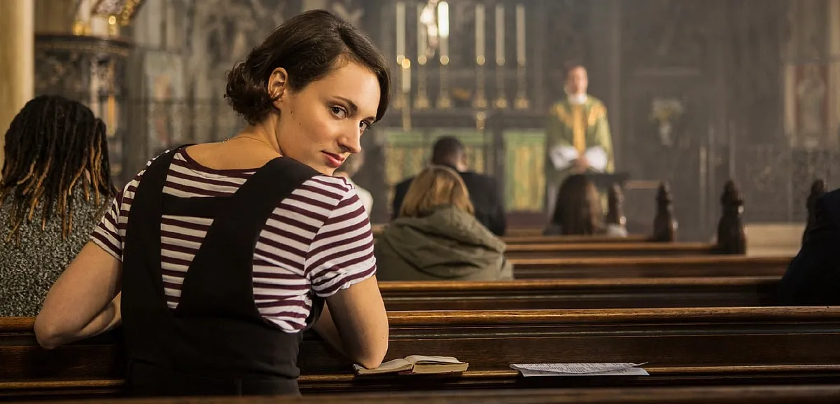 Fleabag  presents as someone very much in control of her own narrative: a cosmopolitan, single woman, living in London, sleeping with whomever she pleases 