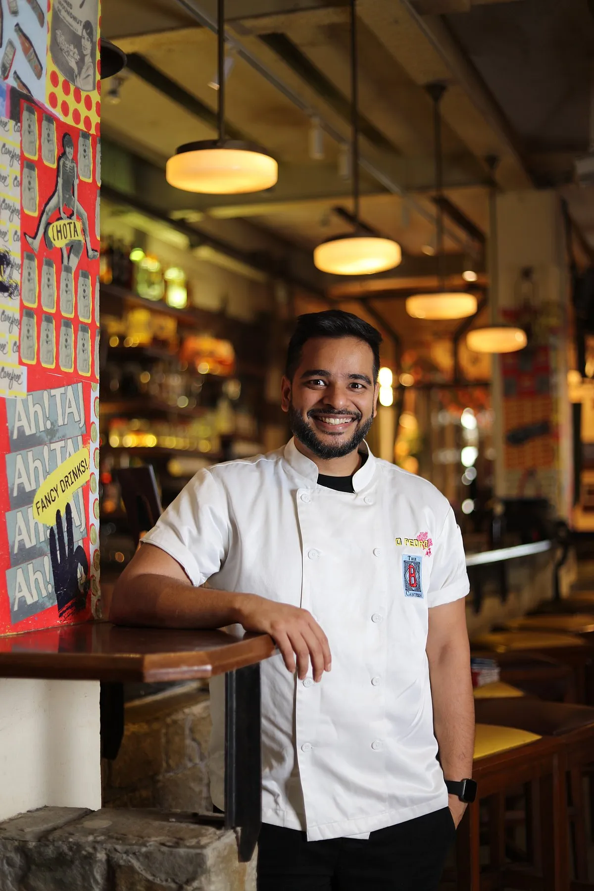 O Pedro’s popularity put the spotlight on its chef, Hussain Shahzad.  Now the executive chef at both The Bombay Canteen and O Pedro, Shahzad has become a household name and a social media star 