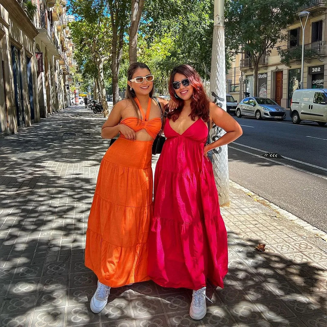 “During the inception of our brand, we used a lot of content that we shot ourselves and with our friends. We didn’t opt for professional shoots as we didn’t have the budgets for it,” says Vishakha Bhaskar. Image: Instagram.com/angrakhaa 