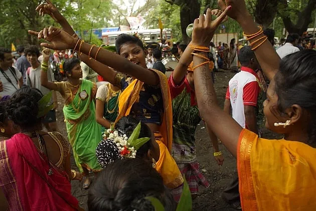 Most of the people in Aarey Forest belong to the Warli, Mahadev Koli, Malhar Koli, Katkari and Agri tribes that predate the very city that now presides over them. Image: Sanjiv Valsan 