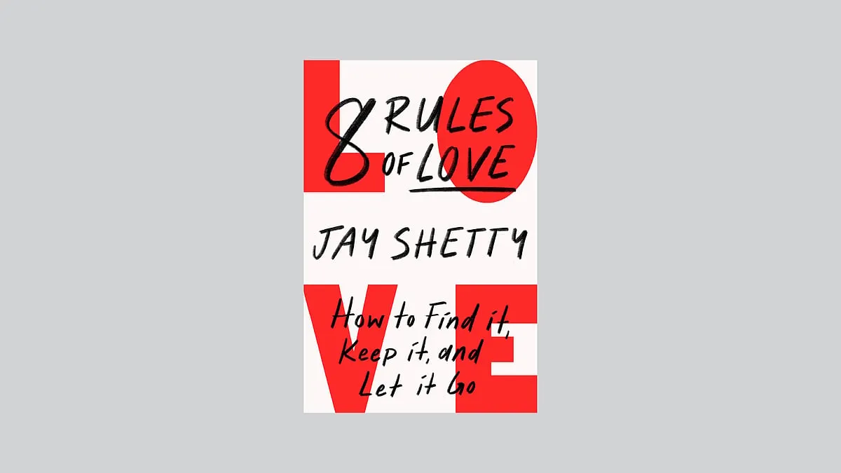 8 Rules of Love by Jay ShettyThis revelatory guide to every stage of romance draws on ancient wisdom and new science. Instead of presenting love as an ethereal concept or a collection of cliches, Shetty lays out specific, actionable steps to help you develop the skills to practise and nurture love. He shares insightful rules such as win or lose together, how to define love, and you don’t break in a break-up. Inspired by Vedic wisdom and modern science alike, he tackles the entire relationship cycle, from first dates to moving in together to breaking up and starting over. Publisher: Thorsons 