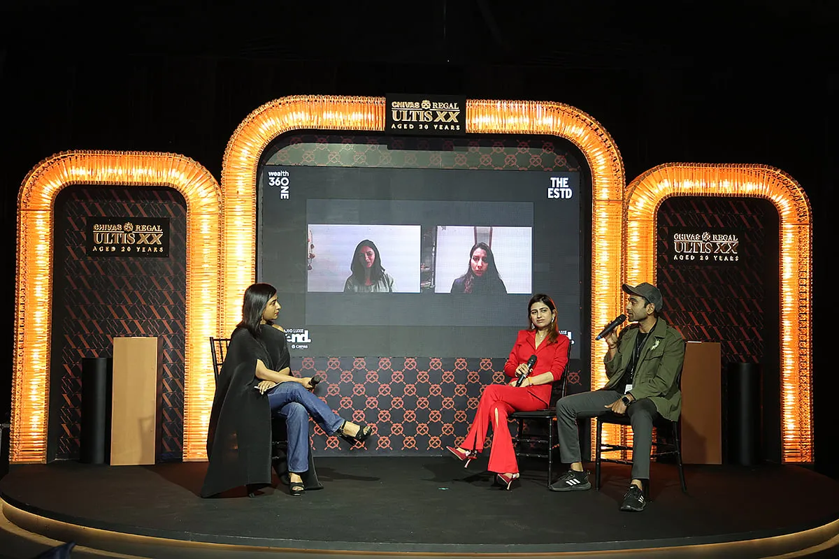 Sohini Dey moderated a conversation about the relationship between sustainability and luxury. She was joined by Vandana M Jagwani, Kunal Avanti, Diana Kakkar and Rucha Sukhramani 