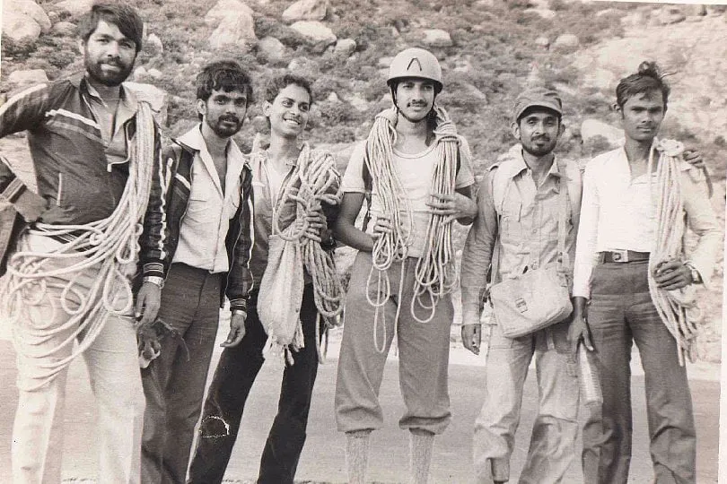 The rock climbing community in India has been working hard for decades to educate the masses about the sport and to welcome them to it too. Image: Bangalore Climbing Initiatives. 