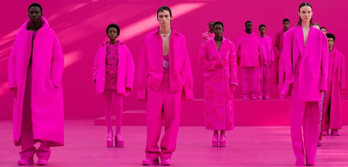 Valentino's 'Pink PP' collection. 