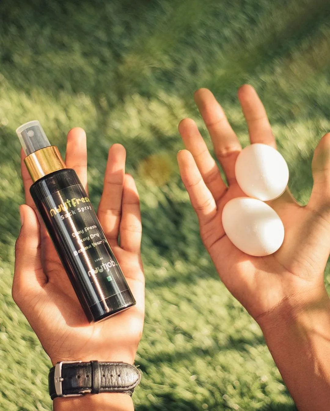 Nuutjob uses wit and humour to drive home the importance of male intimate hygiene. 