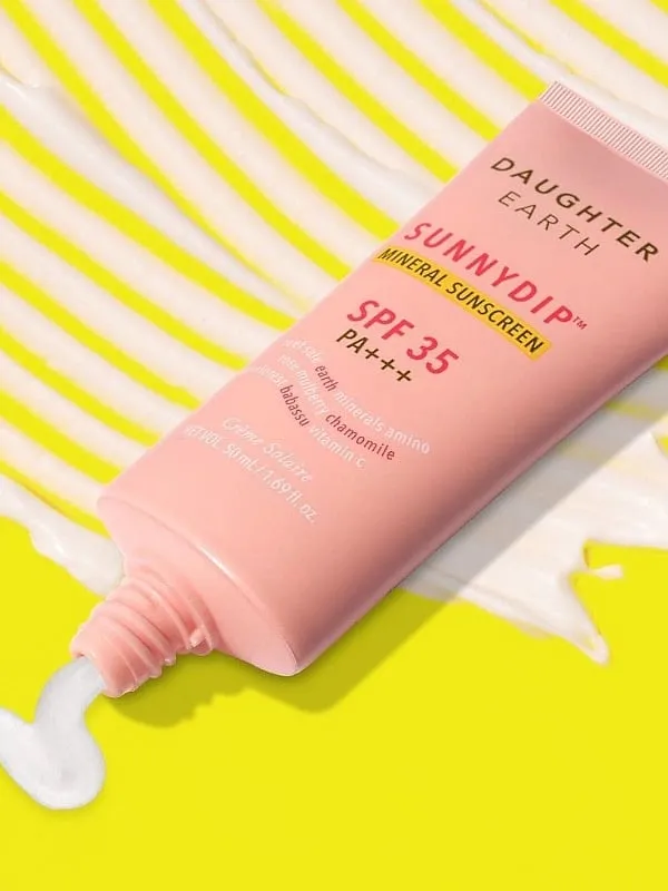 Daughter Earth's mineral sunscreen is skin- and user-friendly, making absorption seamless 