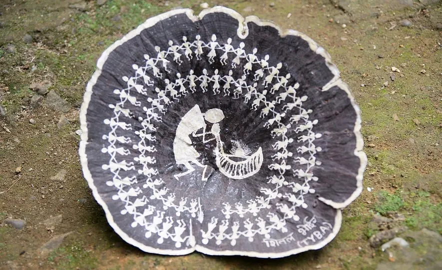 Valsan believes Warli art is in itself a UNESCO-worthy intangible heritage. Image: Sanjiv Valsan 