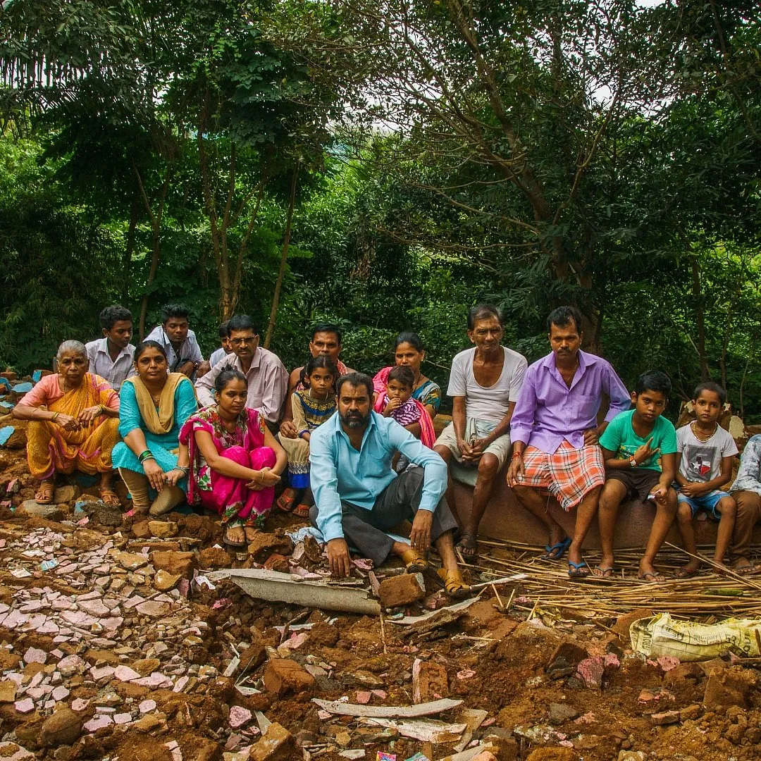 The Aarey forest is divided into 27 tribal hamlets ( padas) that house over 10,000 adivasis. Image: Sanjiv Valsan 