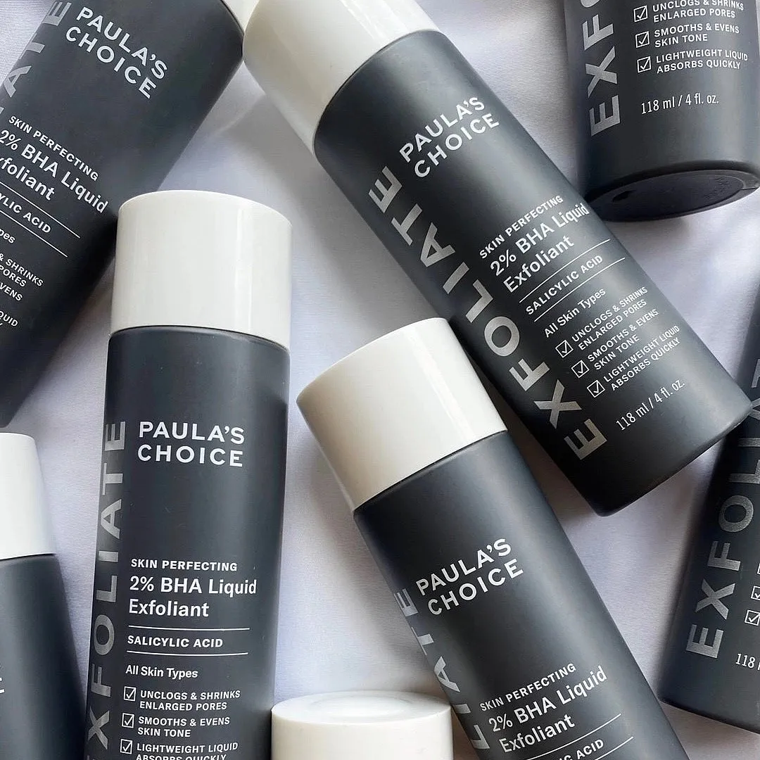 2% BHA Liquid Exfoliant, Paula’s ChoiceLoved by the likes of Kaia Gerber and Kaci Walfall, this product is one of the most sought-after salicylic acid treatments. This one’s been in the market for nearly 22 years with one bottle selling every 7 seconds across the globe. It claims to be skin-perfecting—you’ll notice a reduction in the occurrence of acne and zits and the appearance of dark spots and blemishes over regular use. It also refines the texture of the skin, to give a healthier and brighter complexion. Prices start at ₹1,200Shop here 