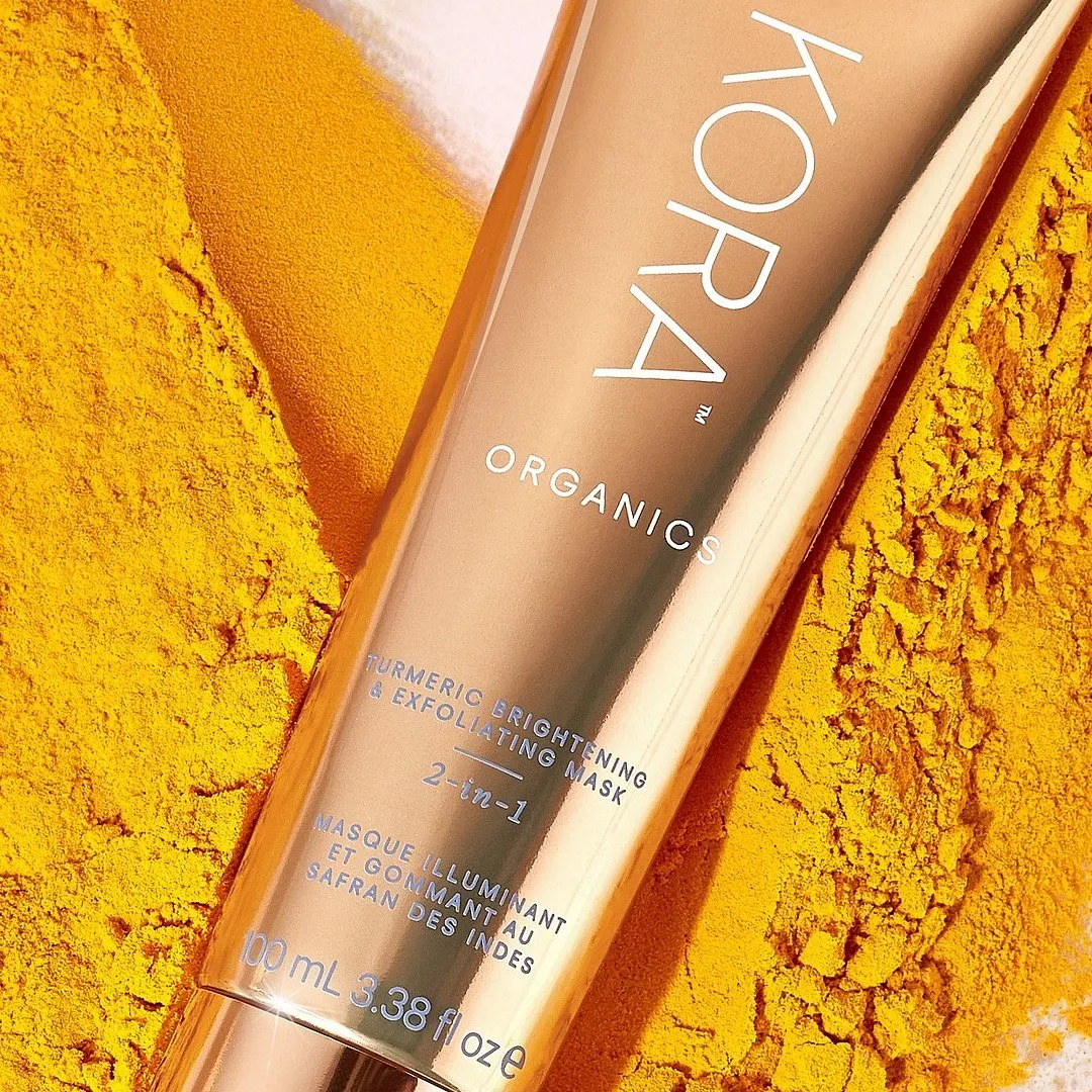 Turmeric Brightening & Exfoliating Mask, Kora OrganicsThis face mask-cum-exfoliator makes for a great choice for those on the move for it ticks off the rituals of both scrubbing and masking. Infused with turmeric, rosehip seeds, Aspen bark, papaya, aloe vera, rose and other essential oils, this face mask does have a slightly gritty texture that makes it effective for exfoliation, especially if you wash off the mask in circular motions, leaving you with glowing, smoother skin.Priced at ₹4,700Shop hereImage: Instagram.com/koraorganics 