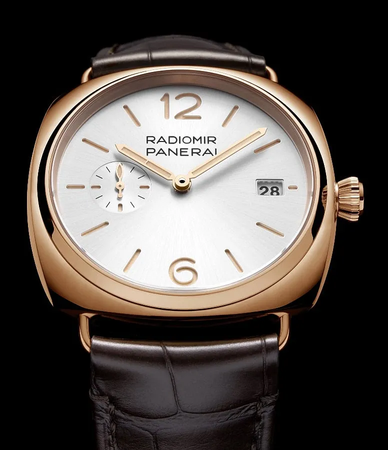 The Radiomir Quaranta Goldtech was unveiled at Watches and Wonders 2023 