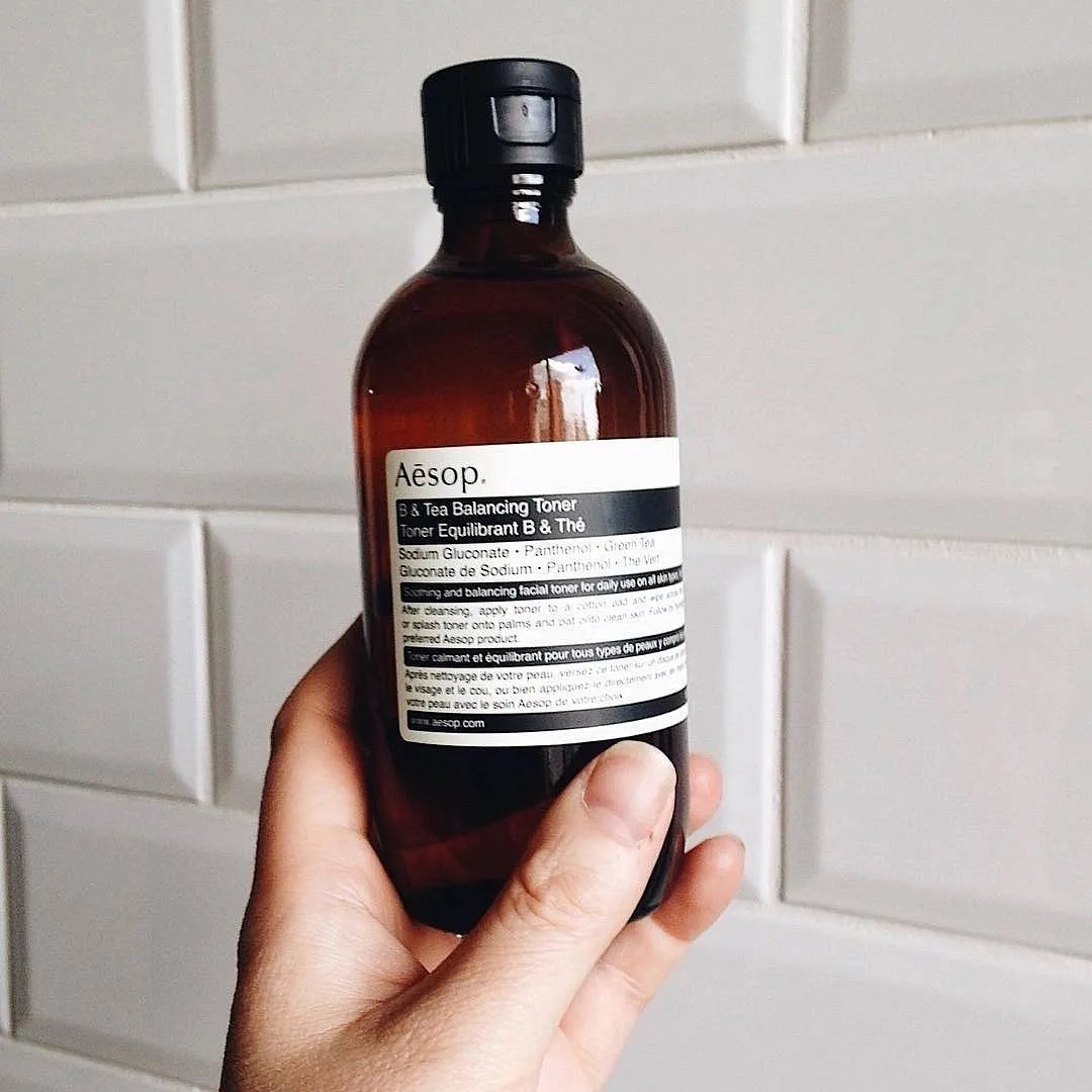 B & Tea Balancing Toner, AesopThis do-it-all toner contains witch hazel, panthenol, green tea, sodium lactate, aloe vera and ylang ylang, which means it offers keratolytic, soothing, moisturising and hydrating benefits for supple and renewed skin. The best part? Every skin type, from dry to oily, and sensitive too, can luxuriate in this toner and its refreshing fragrance. Prices start at ₹2,100Shop hereImage: Instagram.com/sweetfern_ballerat 