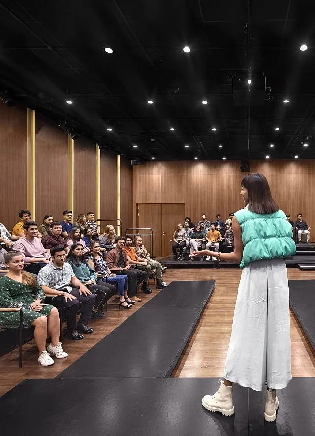 The Cube is an incubator of new talent and ideas meant for experimental theatre, spoken word, stand-up comedy and music  BHARAT AGGARWAL