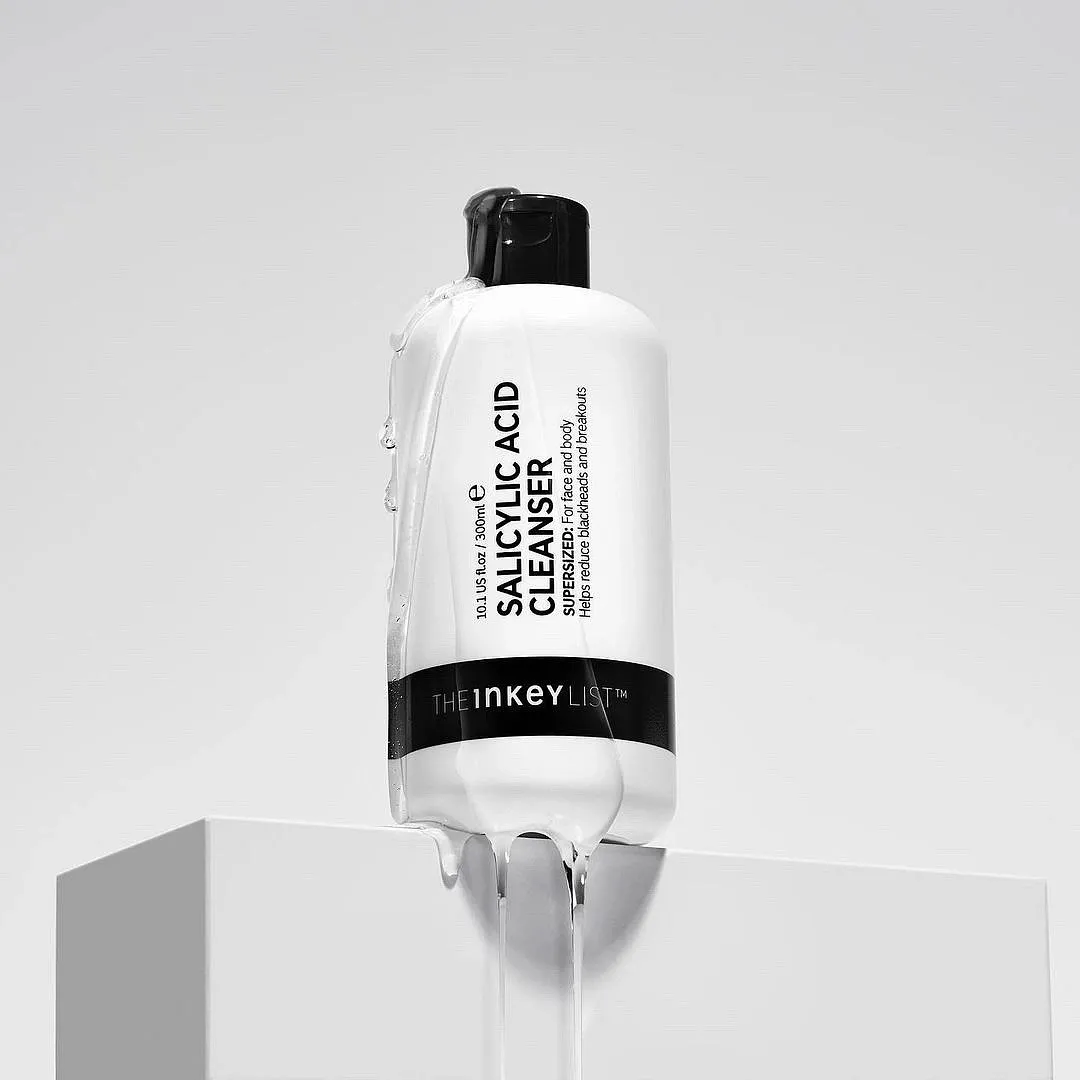 Salicylic Acid Cleanser, The INKEY ListIf you’re sceptical about using a high-octane salicylic acid treatment, consider using a face cleanser infused with the BHA. The foaming cleanser aids oily and acne-prone skin that is vulnerable to blackheads and blemishes. The gel-based cleanser creates a gentle foam, effectively taking off all the acne-causing dirt and debris sitting on the epidermis. It can give enlarged pores a shrunken appearance, albeit temporarily.Priced at ₹1,607Shop here 