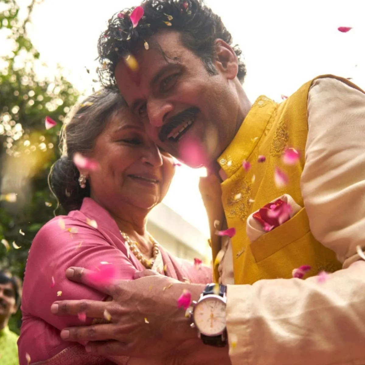 GulmoharRahul V Chittella's Hindi-language film revolves around the redevelopment of Gulmohar, a house in New Delhi where the Batras have lived for generations. When the family gathers for one last celebration, the Batra matriarch makes a casual announcement that shakes the crowd.Soon enough, other family secrets start to tumble out as the clan crams its numerous possessions into packing cartons. Kusum (Sharmila Tagore), her son Arun (Manoj Bajpayee), Arun's wife Indu (Simran), and their son Aditya (Suraj Sharma) grapple with the consequences of what has been said and what remains to be revealed over the movie's runtime. Streaming platform: Disney+ Hotstar 