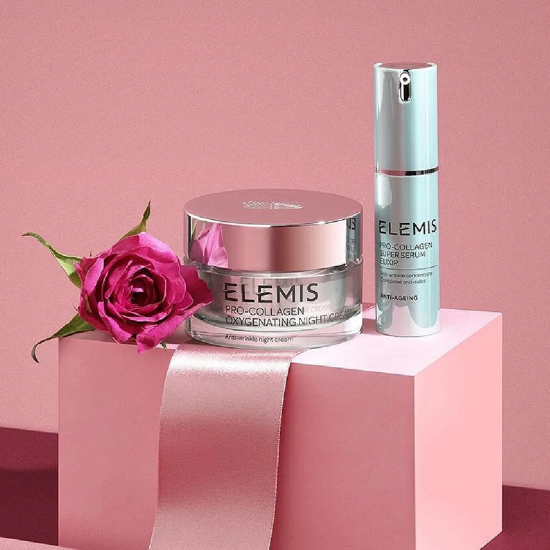 Pro-Collagen Oxygenating Night Cream, ELEMISThe name of this product spotlights collagen. Give it a shot as it makes use of rare marine ingredients like red algae, Padina Pavonica (brown algae) and Laminaria Digitata Extract (a kind of seaweed) along with emollients like shea butter, avocado, sesame and jojoba oil. The richly nourishing texture of this night cream makes it an optimal addition to your bedtime routine, owing to its repairing, healing, nourishing and restoring properties.Priced at ₹19,620Shop here 