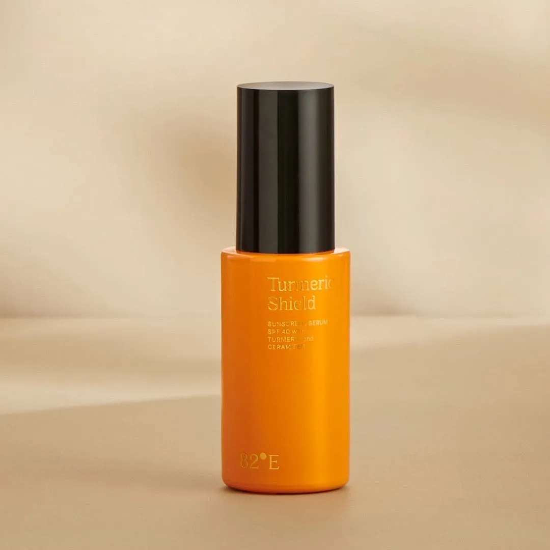 Turmeric Shield, 82°EThe first oil-based sunscreen drop by the brand may have left some of you miffed. However, 82°E now has a new lotion-textured sunscreen, just in time for greasy summers. It has the brand’s signature modern-meets-Indian ingredients spin that combines turmeric with ceramides, making it a preventive as well as reparative solution. With SPF 40 broad-spectrum protection, this milky sunscreen leaves a dewy finish on the skin, that will suit all skin types bearing extremely oily skin.Priced at ₹1,800Shop here 