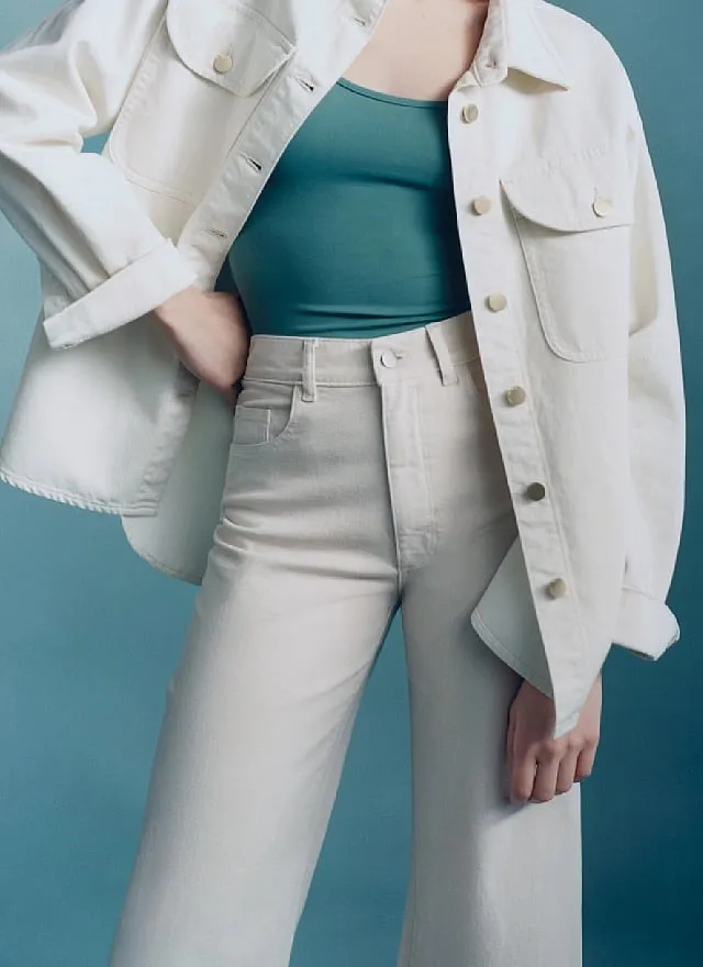 The brand has revolutionised the idea of sustainable denim, thanks to its vertically integrated manufacturing process and other best practices in her family's Karachi-based factory 
