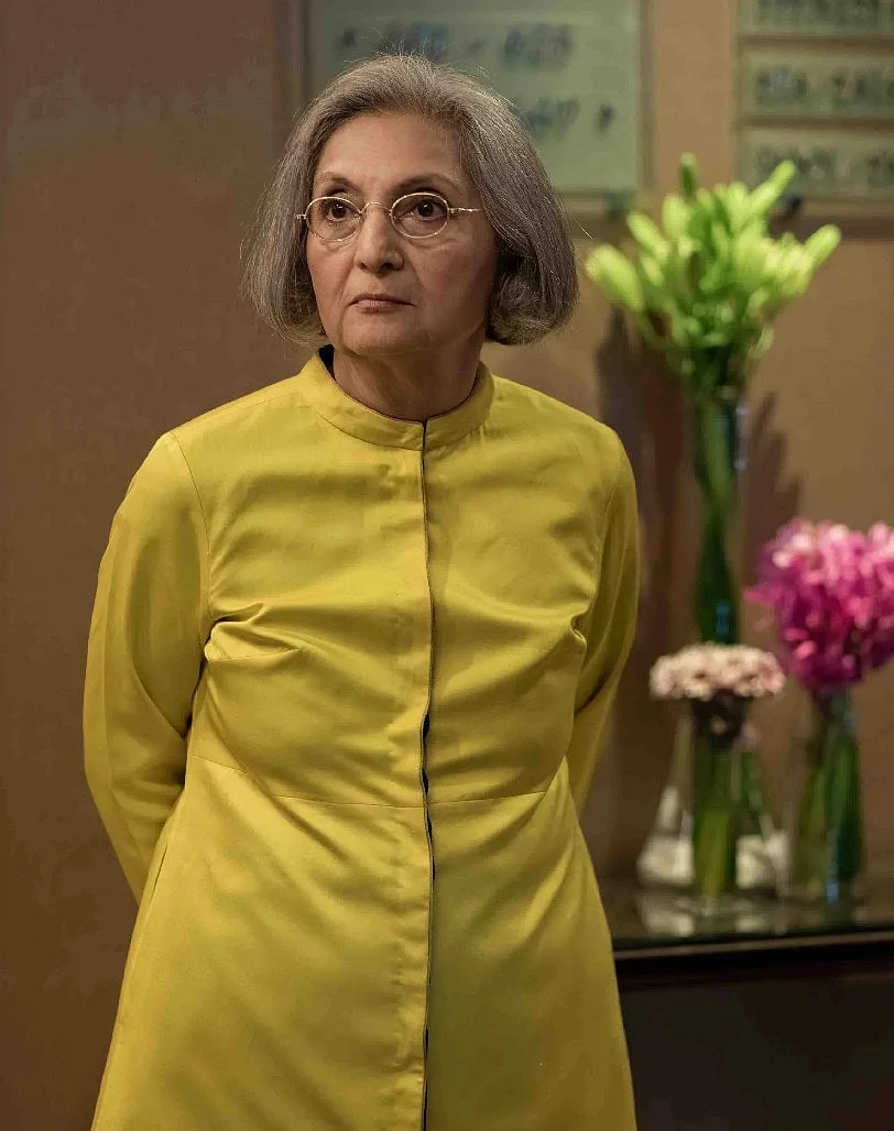 Ma Anand Sheela. Image: Netflix  Poshali Goel