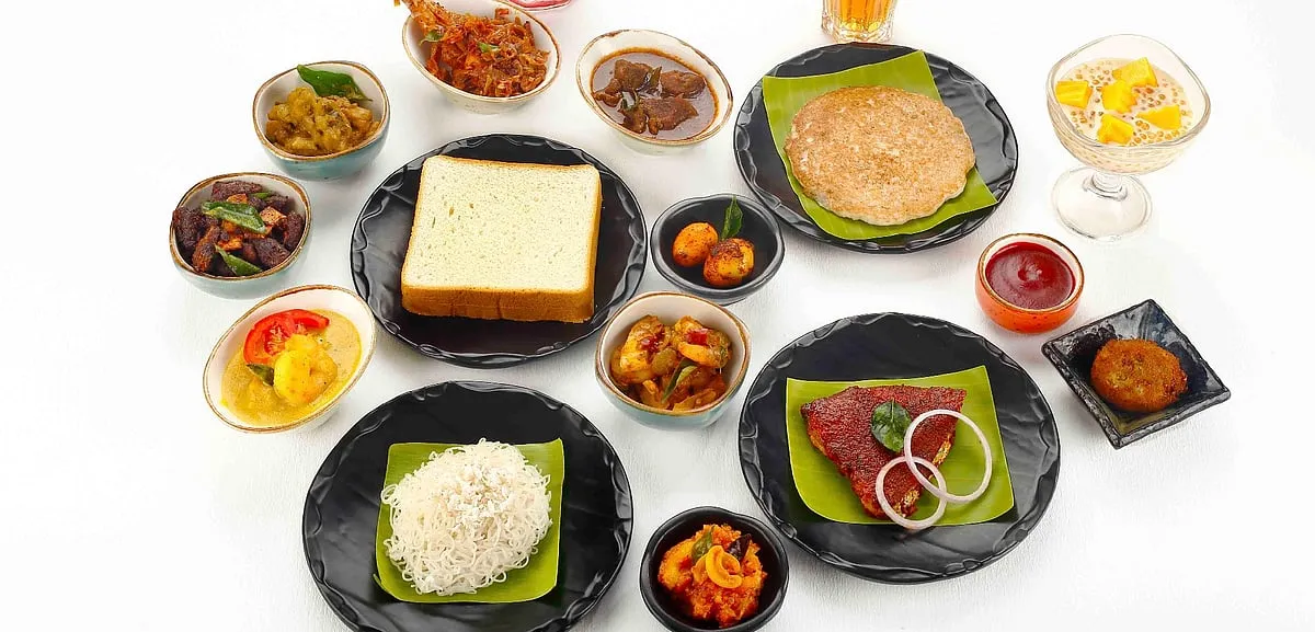 The Easter spread at the chef Regi Mathew-helmed Kappa Chakka Kandhari  