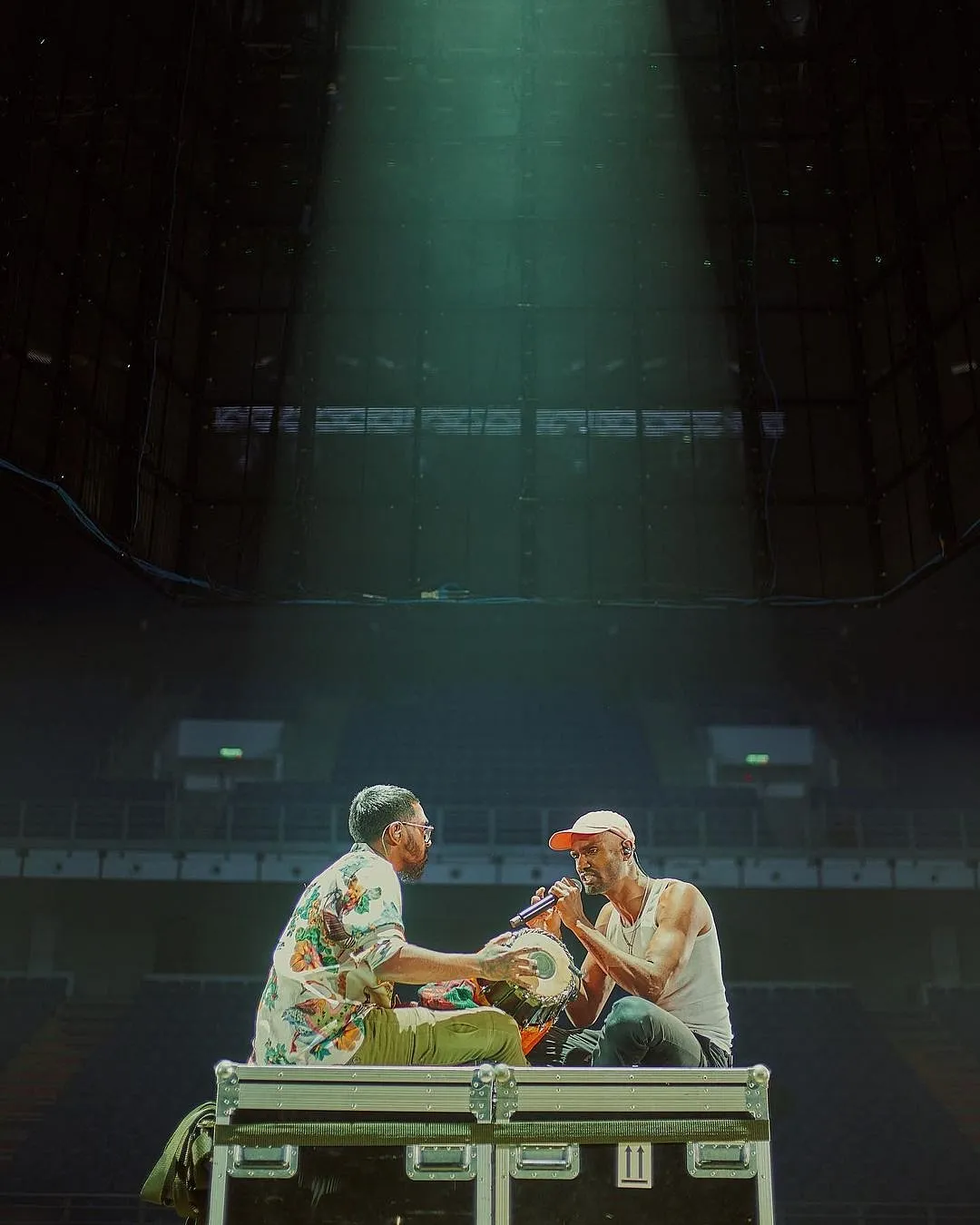 Shan Vincent de Paul and Yanchan, the duo behind the viral “mrithangam raps” series 