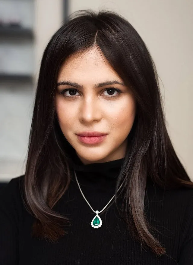 Born and raised in Karachi, 33-year-old Ahmed moved to New York when she was 18 to study design management and fine arts at the Parsons School of Design 