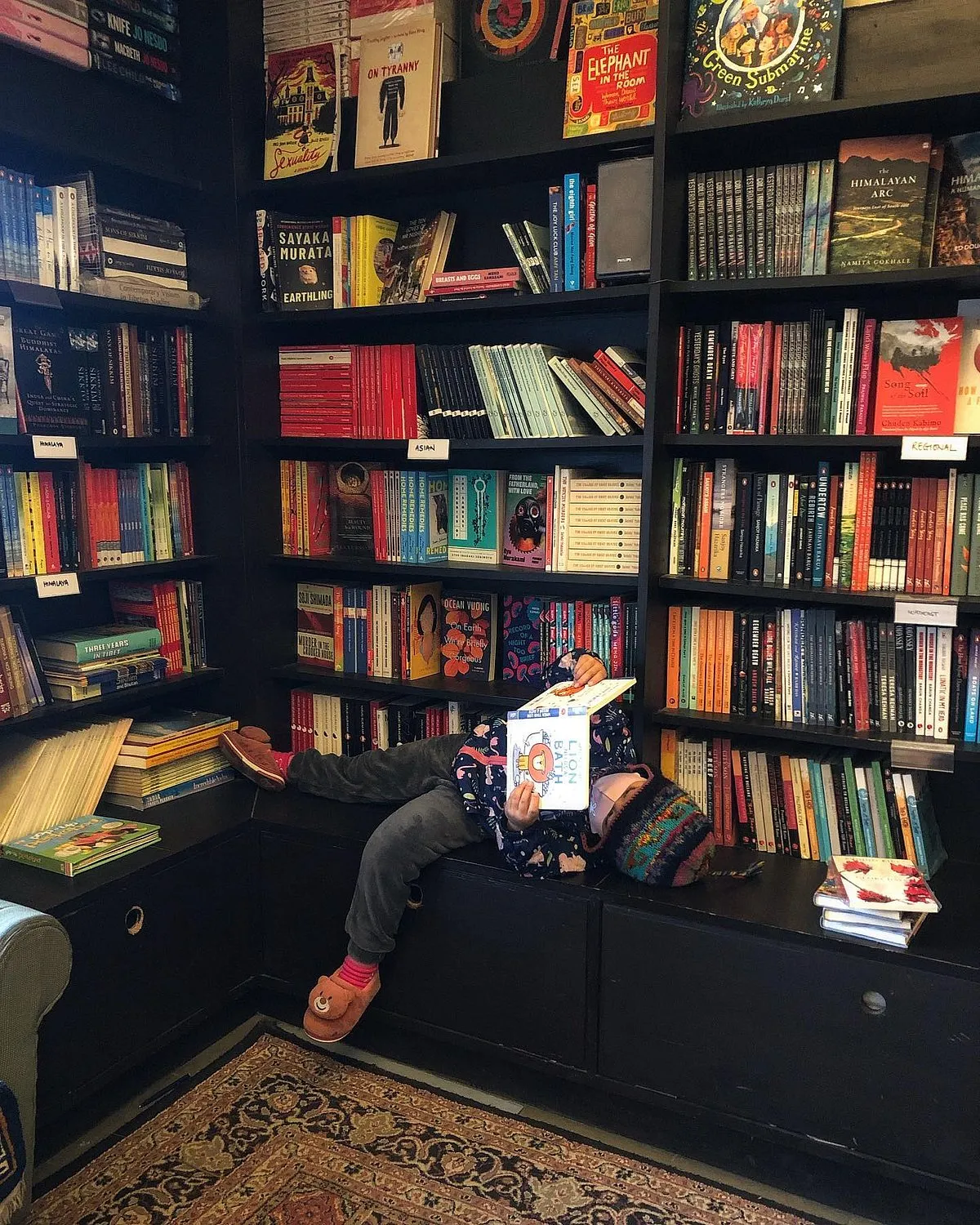 Bookman’s BnB, Gangtok (Sikkim)Bookman’s BnB is a part of the trifecta of every reader-traveller’s dreams – a bookshop, a café and a BnB, all in one place. Independent bookstore Rachna Books along with Café Fiction is the perfect place to attend a vibrant, cultural evening over freshly brewed coffee in Gangtok before escaping upstairs with a book from their carefully curated collection to a snug private room at Bookman’s. 