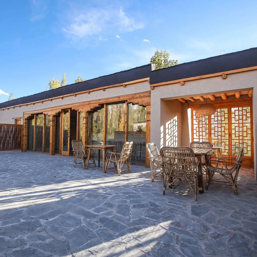 Rigzin Wangmo Lachic's plant-based restaurant Tsas, and boutique resort, Dolkhar, which she started in June 2022, is now on Time magazine's recently-released World's Greatest Places Of 2023. Image: Dolkharladakh.com 