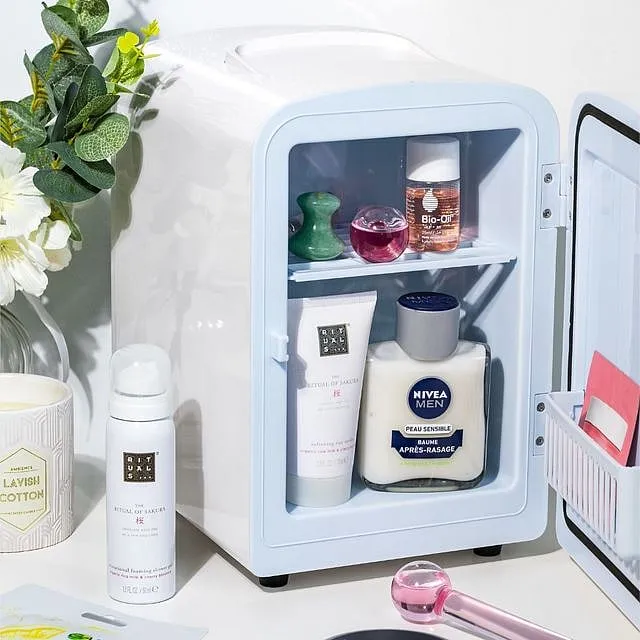 Hashtag #skincarefridge boasts a whopping 125.1 million views on TikTok. Image: Instagram.com/facelabca 