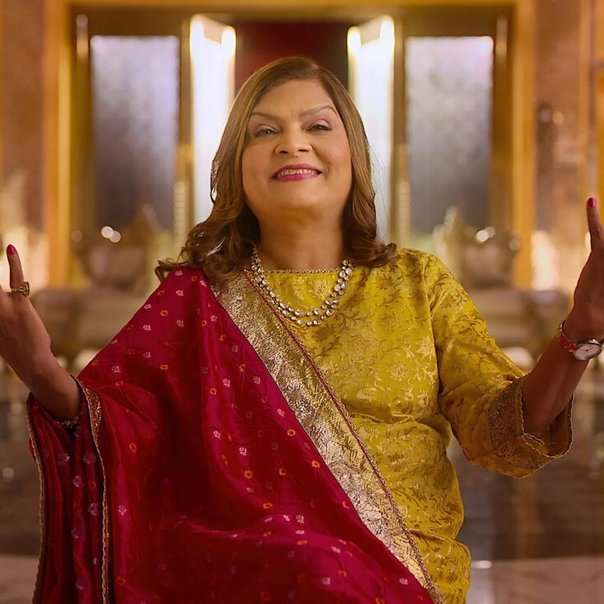 Indian Matchmaking, Season 3 Seema Aunty and her matchmaking skills will be tested in a brand-new season of the hit series. Will it serve up casual misogyny and perpetuate age-old stereotypes yet again? Tune in on 21st April to find out.Streaming platform: NetflixImage: Netflix 