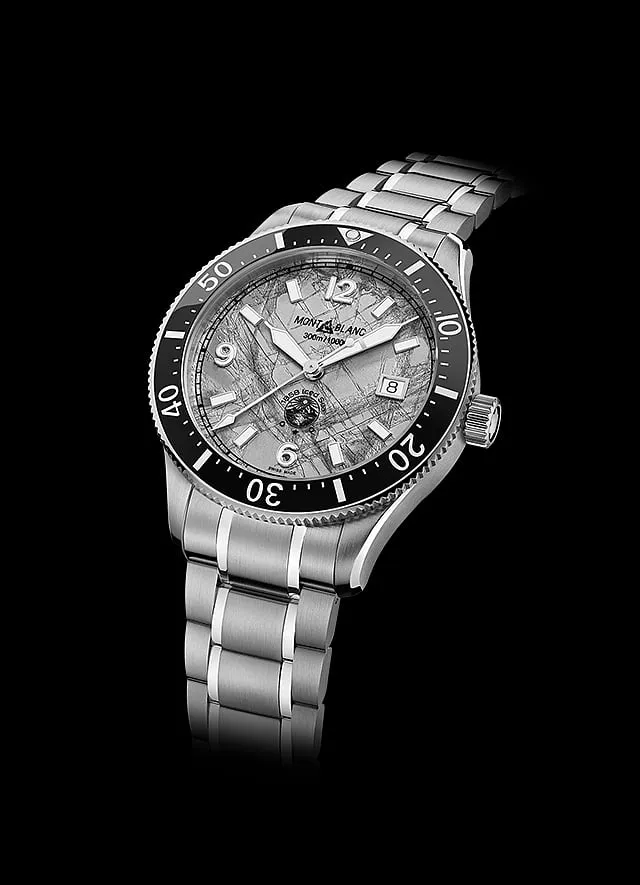 The Montblanc 1858 Iced Sea Automatic Date 