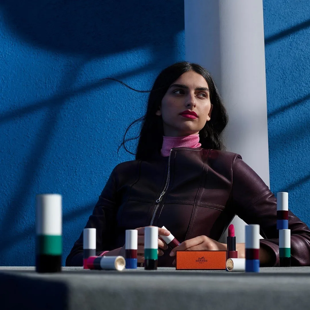 At Hermès Beauty we never talk about trends or looks, we talk about expressions, about collections that invite people to be their own creative artists by expressing beauty the way they perceive it 