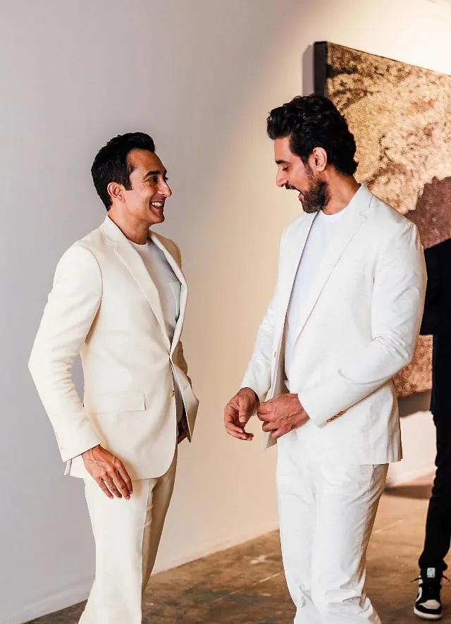 Rahul Khanna and Kunal Kapoor exchange notes at the Chivas Alchemy event 