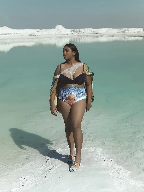 “Resort-dressing has always evoked joy amongst audiences, which is why we feel the need to offer that emotion democratically across sizes,” comments Shivan Bhatiya of Shivan & Narresh 