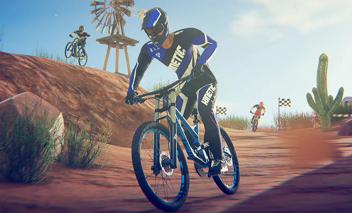 Descenders (PS4)Descenders is a thrilling downhill biking game that offers high-speed action and a challenging learning curve. It allows you to master every subtle movement of your rider, owing to the game's detailed physics system. Each playthrough presents different jumps, slopes, and hillbombs, thanks to procedurally generated levels. You can also earn special mutators, discover the best abilities for your riding style, and unlock new bikes and gear as you build your online reputation. 