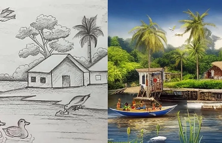 Scribble to Art allows you to turn your sketches into art with AI 