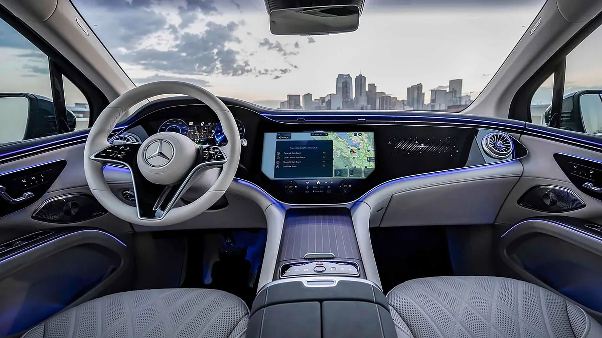 Mercedes Adds ChatGPT To In-Car Voice ControlMercedes-Benz has partnered with Microsoft's Azure OpenAI Service to incorporate ChatGPT into their in-car voice assistant. This integration will enable users to have natural conversations and ask follow-up questions, making the 