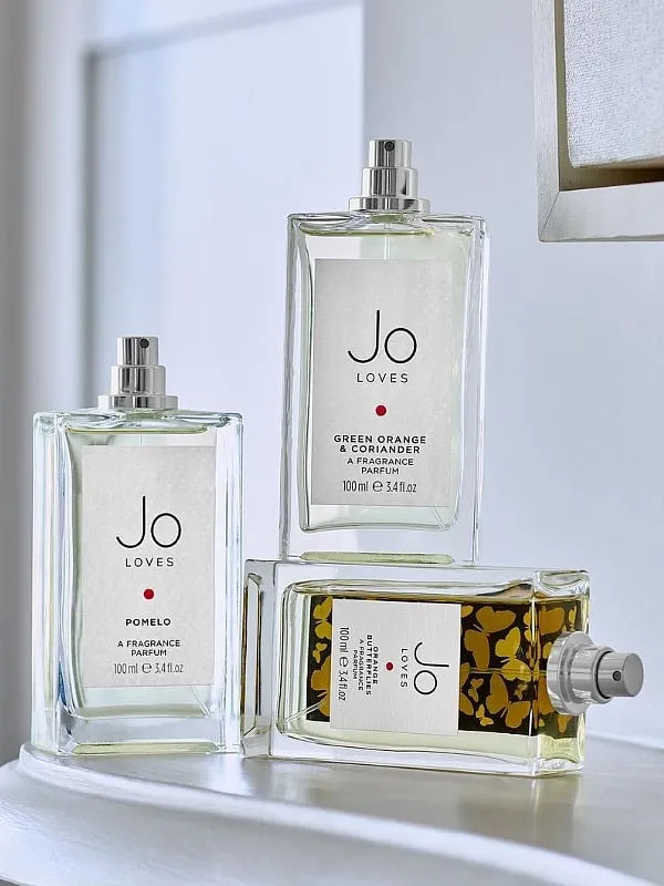 The Jo Loves range from London-based fragrance house Jo Malone is a line of vegan products except the  shampoo, conditioner and White Rose & Lemon Leaves candles which contain a bee-derived product. Image: Instagram.com/jomalone 