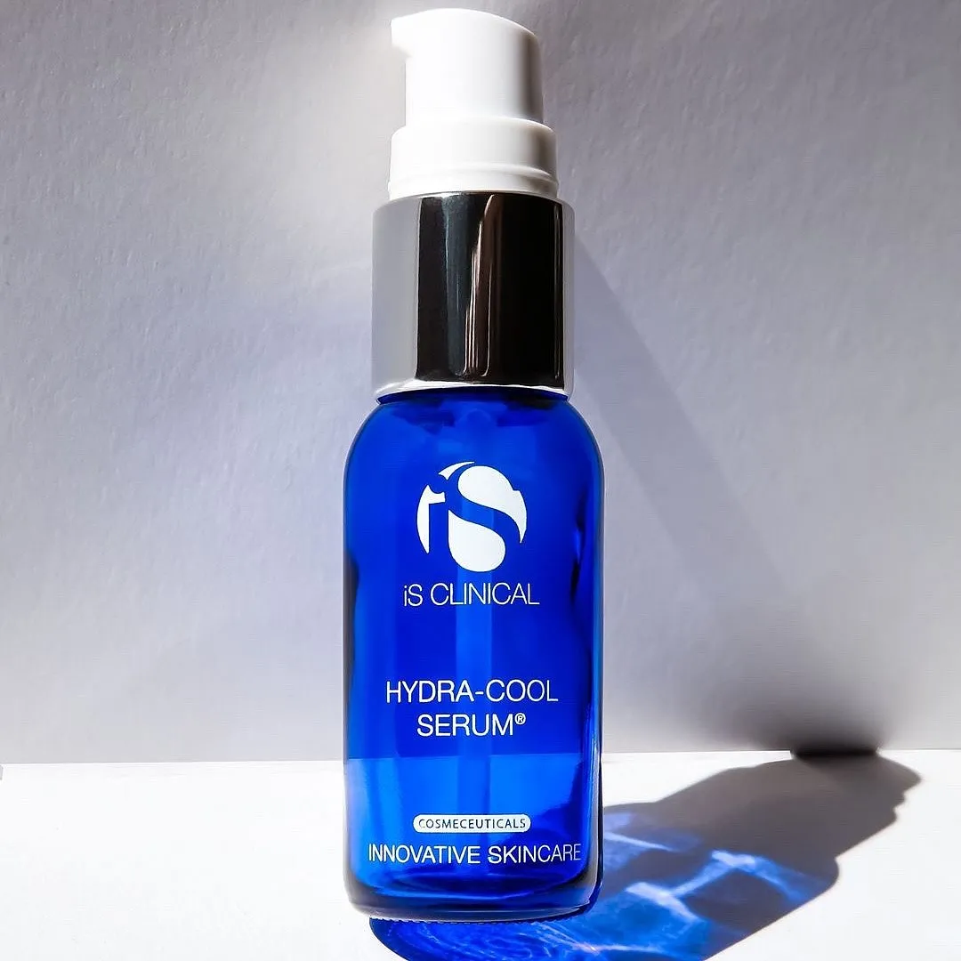 Hydra Cool Serum, iS ClinicalSometimes, all you need is a serum that offers hydration to maintain the skin’s health by protecting the barrier and preventing transepidermal water loss (TEWL). This blue-tinged serum is highly efficacious for skin that is susceptible to dryness, redness, irritation and loss of plumpness. With soothing ingredients like hyaluronic acid, Centella Asiatica, mushroom extract, pantothenic acid and menthol, it pacifies agitated skin in minutes, whether that’s due to a sunburn, potent actives like retinol or any other allergy/reaction.Priced at ₹5,950Shop hereImage: Instagram/isclinical 