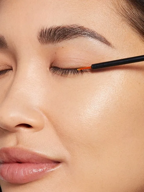 When applied to the base of the eyelashes, the serum penetrates the hair follicles and interacts with the hair growth cycle, says Dr Jaishree Sharad. Image: Instagram.com/lashfood 