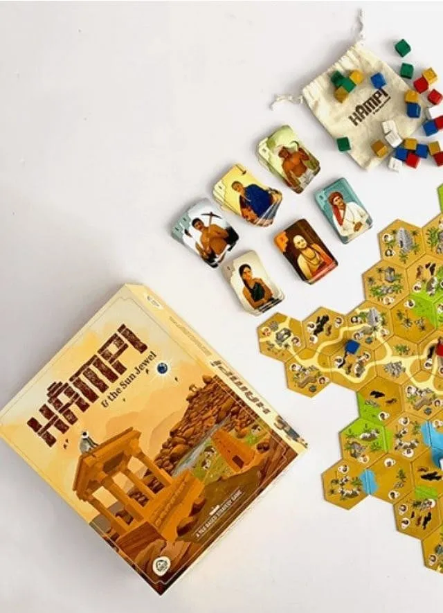 ‘Hampi & the Sun Jewel,’ is premised on the ancient South Indian village of Hampi, popular for its temple complexes dating back to the Vijayanagara Empire 