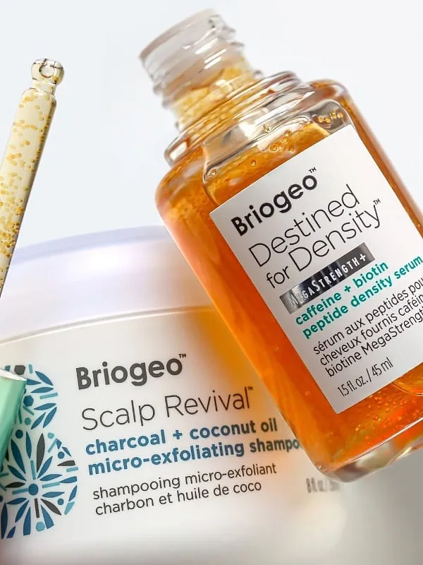 Hair solutions like sprays and creams containing active ingredients like capixyl, procapil, caffeine and minoxidil are helpful to arrest hair fall and allow regrowth, believes Dr Batul Patel. Image: Instagram.com/briogeo 