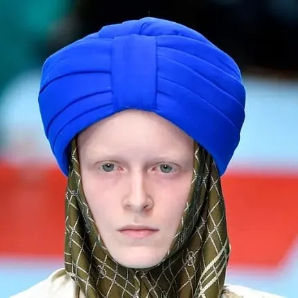 “I cannot get over the fact that in 2023, most Indian designers and luxury brands are referring to a vocabulary created 500 years ago,” says Maxilimilano Modesti. Image: Instagram.com/gucci  