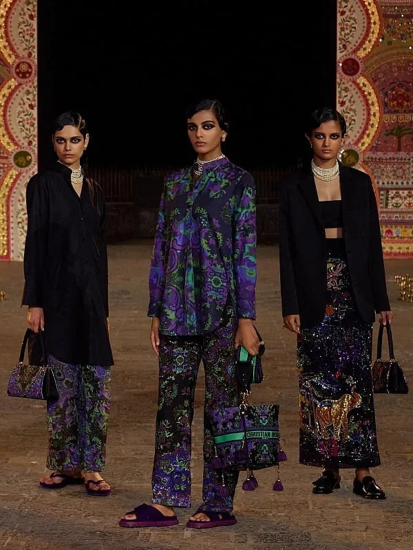 A snippet from Dior’s Pre-Fall 2023 show in Mumbai. Image: Instagram.com/dior  