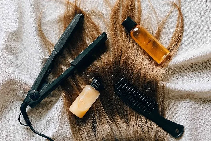 Dr Jaishree Sharad  advises  to minimise heat and chemical damage caused by styling tools like dryers, straighteners and curling irons as excessive heat can weaken the hair and lead to breakage. Image: Pexels 