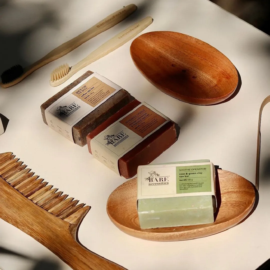 “I was adamant to use zero-waste packaging with no plastic across all our products and we have been successful in doing so,” says Sahar Mansoor. Image: Instagram.com/barenecessities_zerowasteindia 