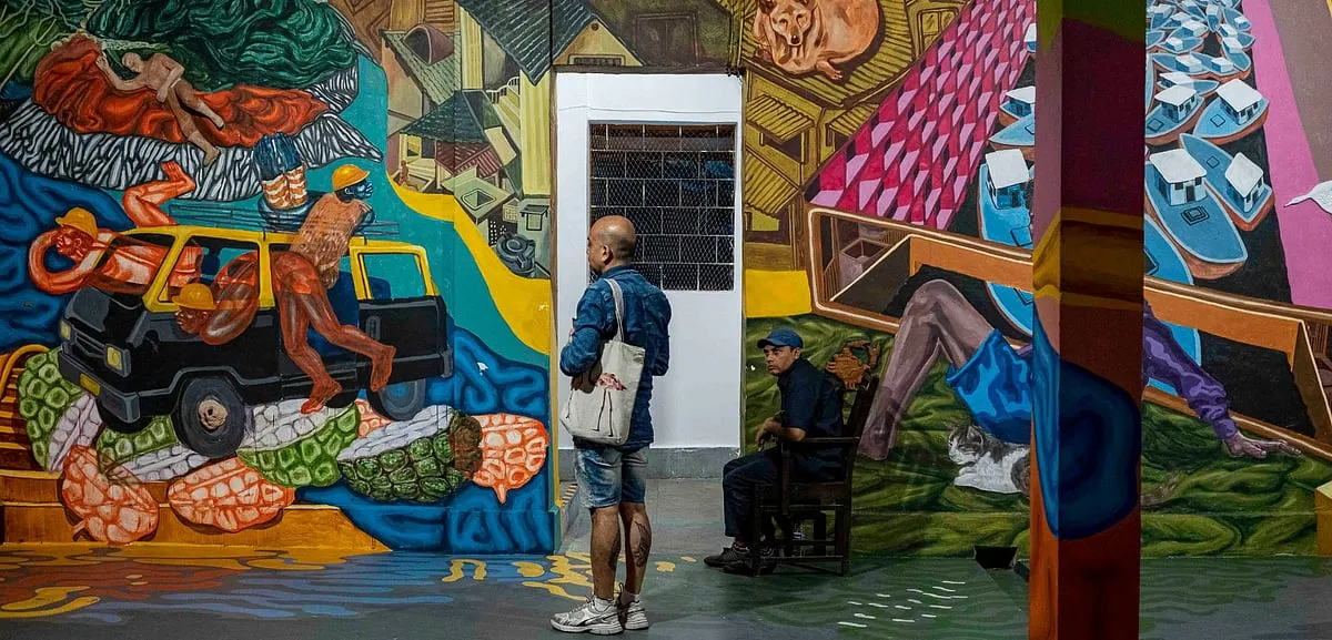 While for some artists, being visible on social media is the entire goal, there are those who are deploying technology and social media to further provoke, question and engage more deeply with questions central to their work 