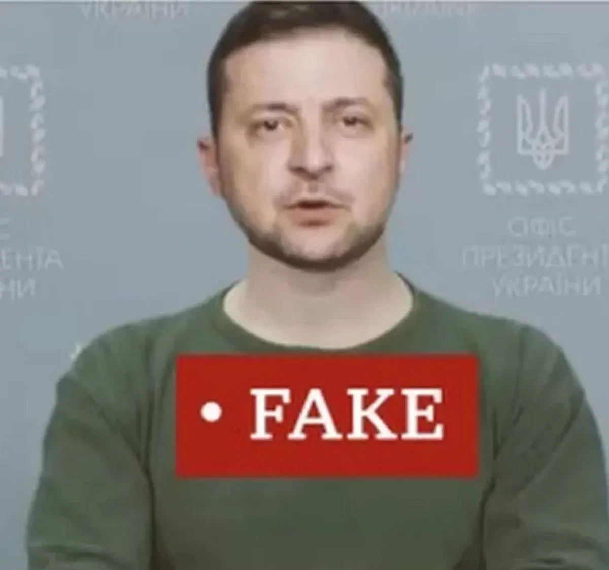 The deepfake video, featuring the heads of the two warring nations, Russia and Ukraine, falsely showed Putin and Zelenskyy declaring peace. Image: BBC 